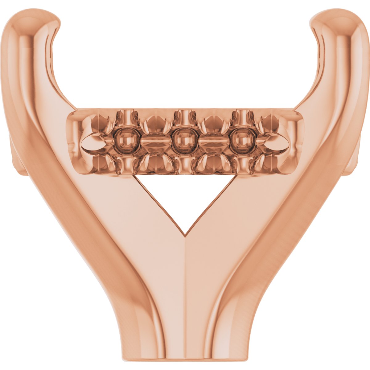 4-Prong Claw Hidden Halo-Style Shank Setting