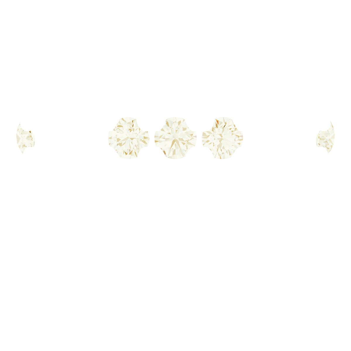 4-Prong Claw Hidden Halo-Style Shank Setting