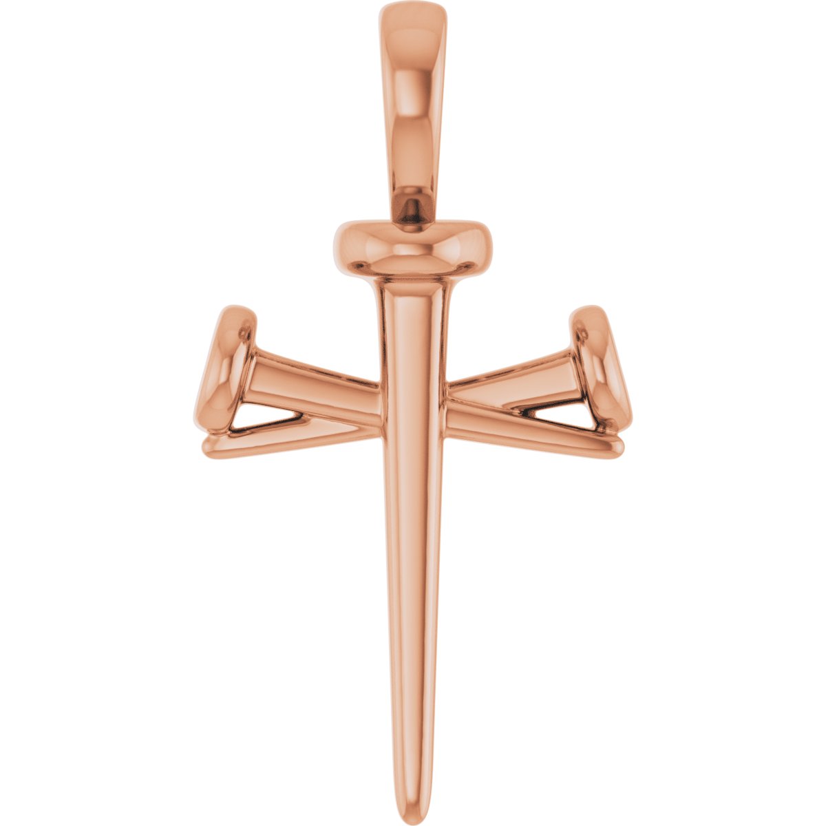 Nail Cross Pendant