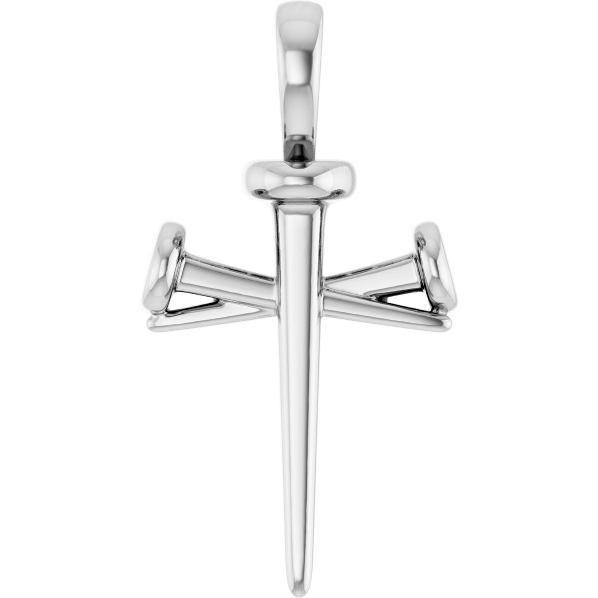 Nail Cross Pendant