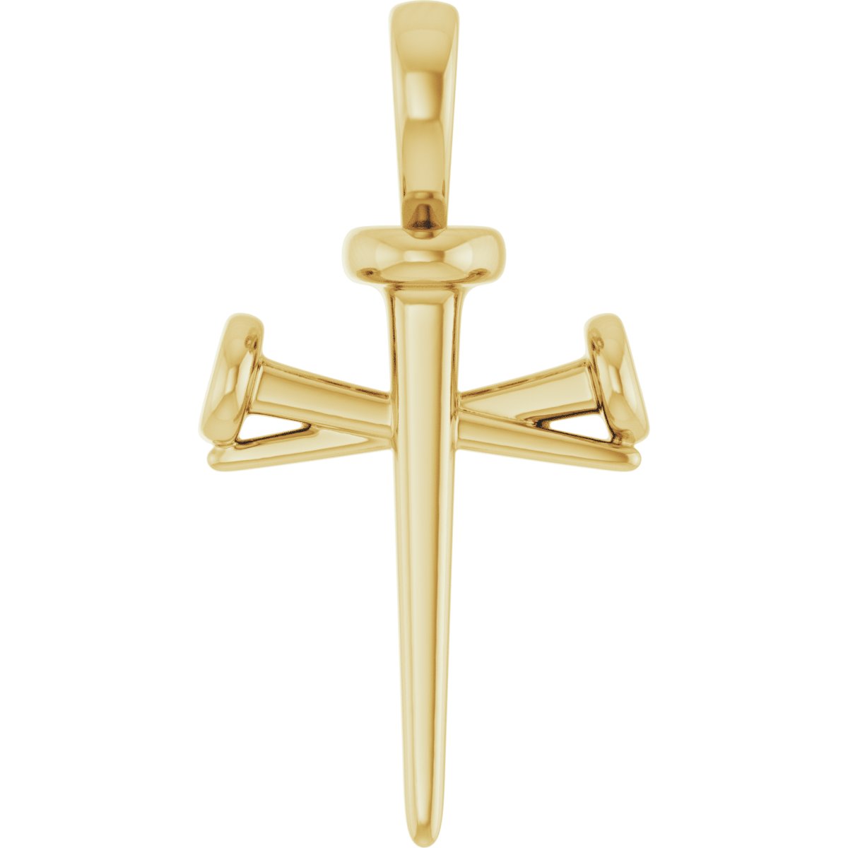 Nail Cross Pendant