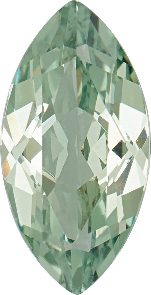 12x6 mm Marquise Faceted Lab-Grown Green Sapphire | Stuller