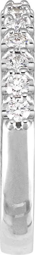 Platinum 1/2 CTW Natural Diamond Band