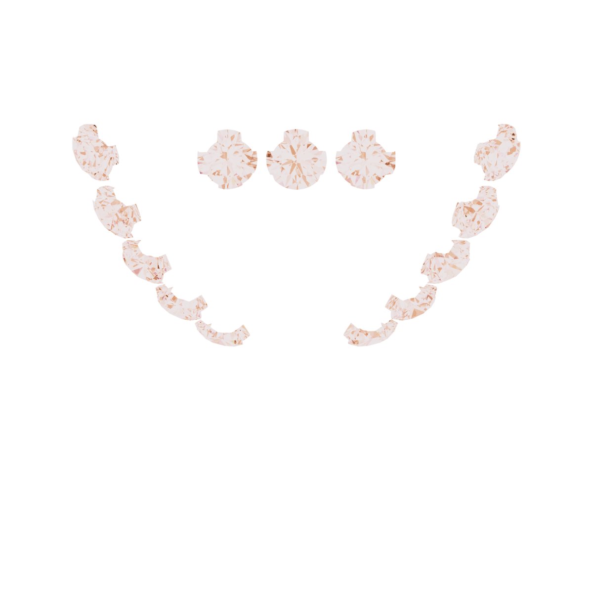 Hidden Halo-Style French-Set Peg Setting