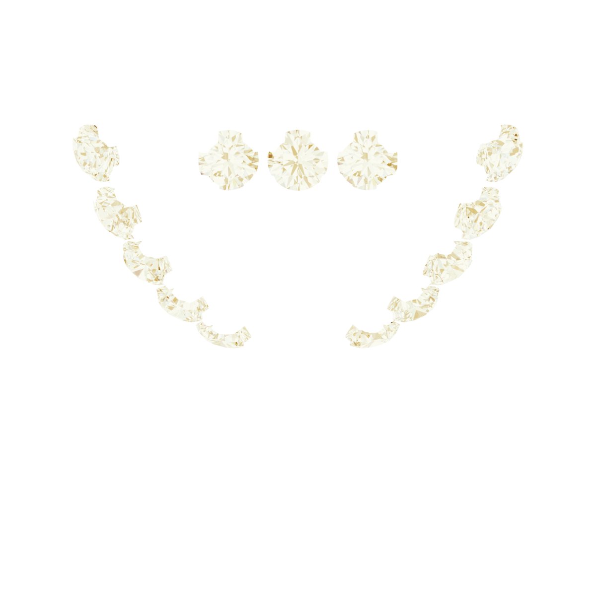 Hidden Halo-Style French-Set Peg Setting