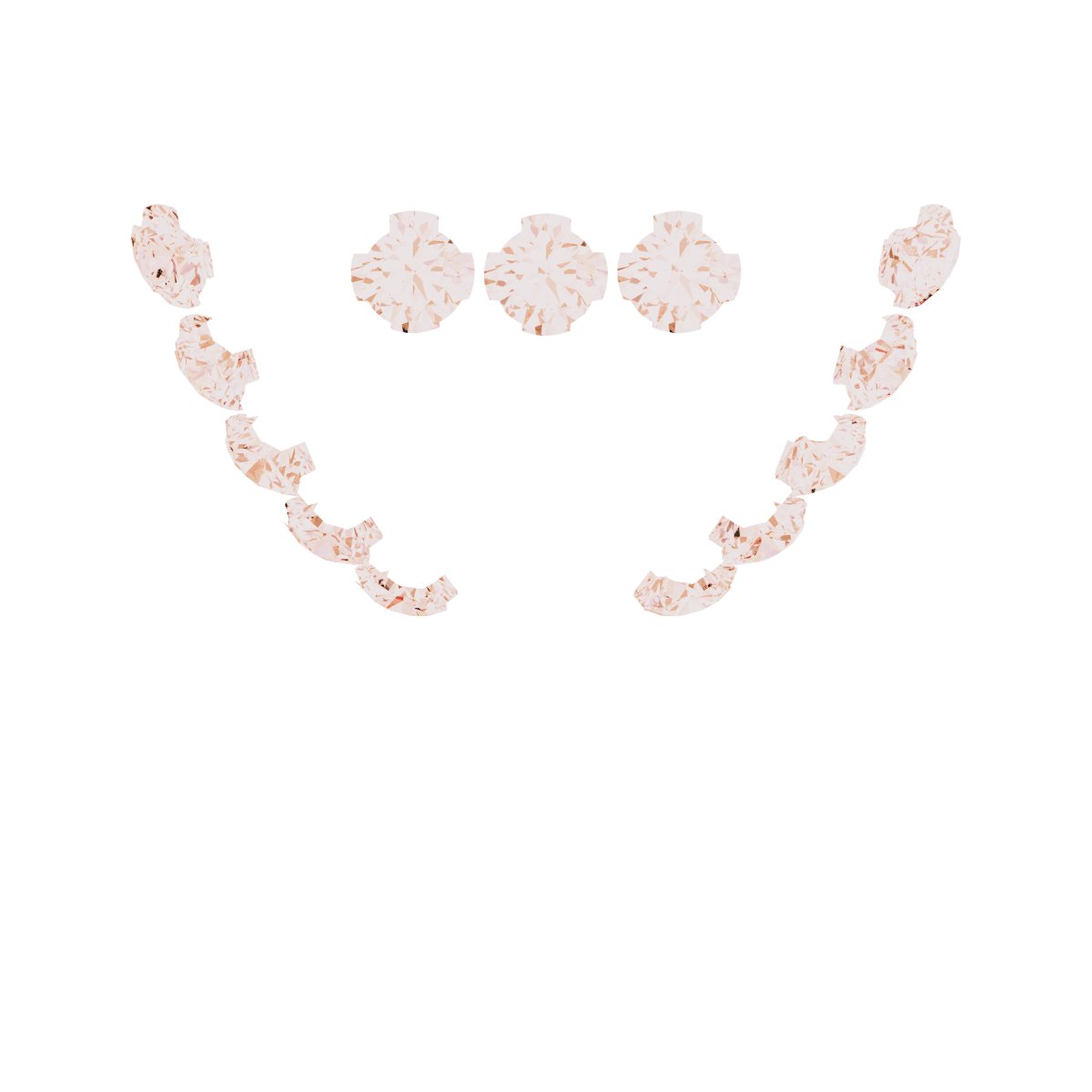 Hidden Halo-Style French-Set Peg Setting