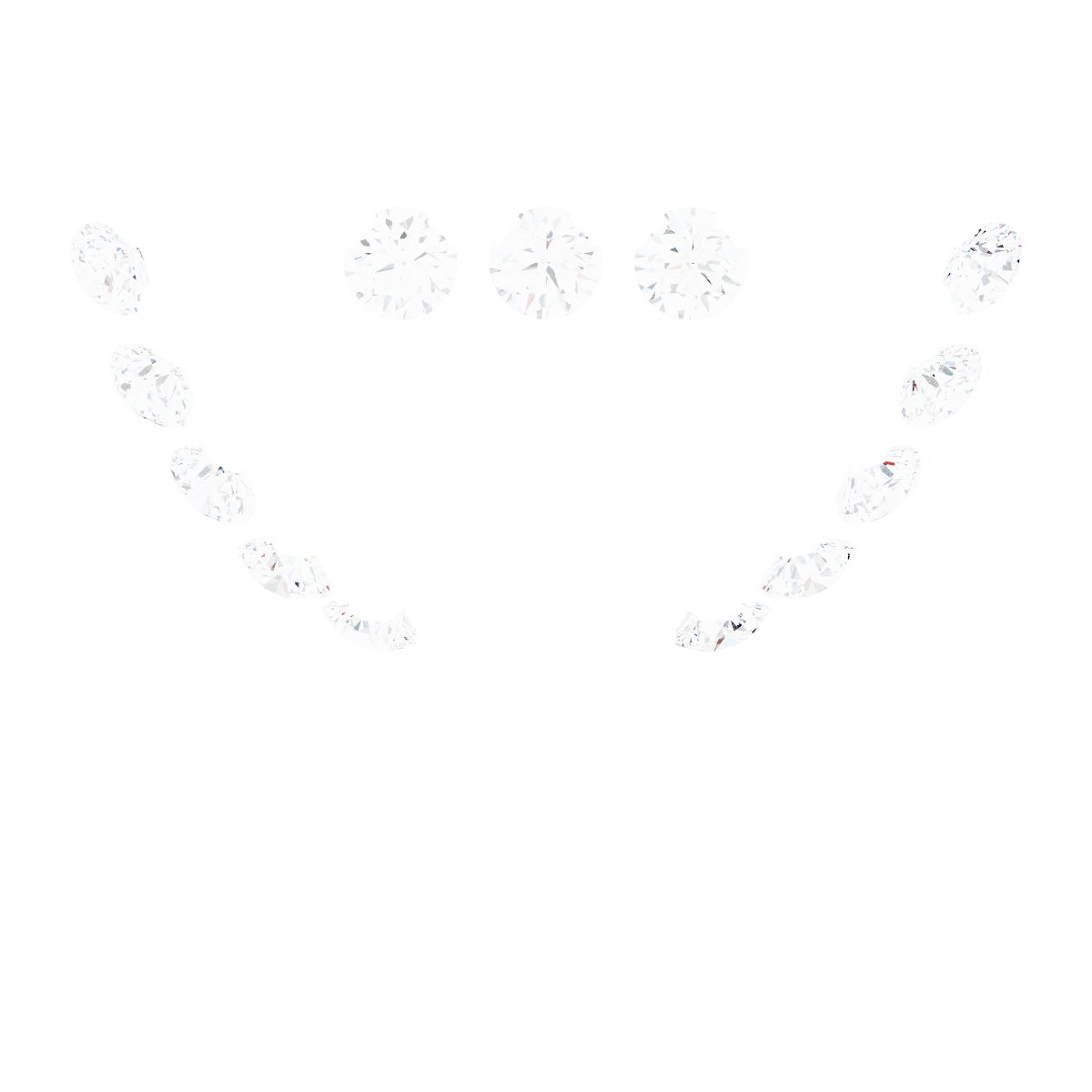 Hidden Halo-Style French-Set Peg Setting