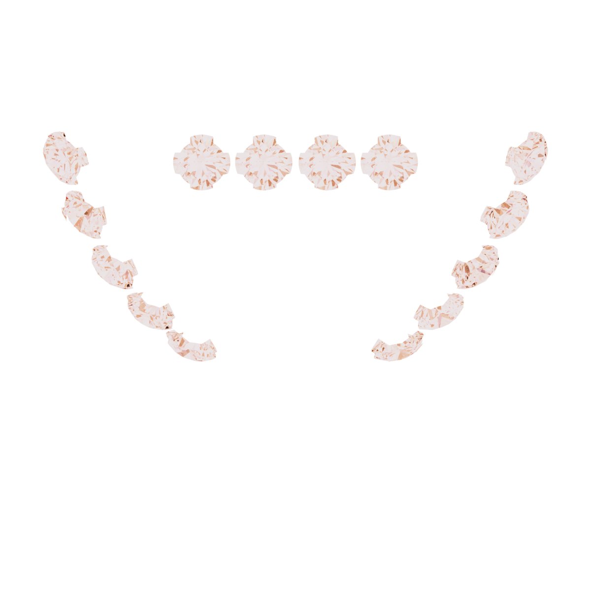 Hidden Halo-Style French-Set Peg Setting