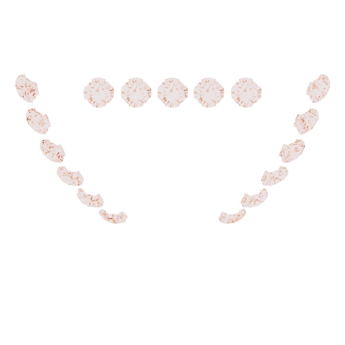 Hidden Halo-Style French-Set Peg Setting