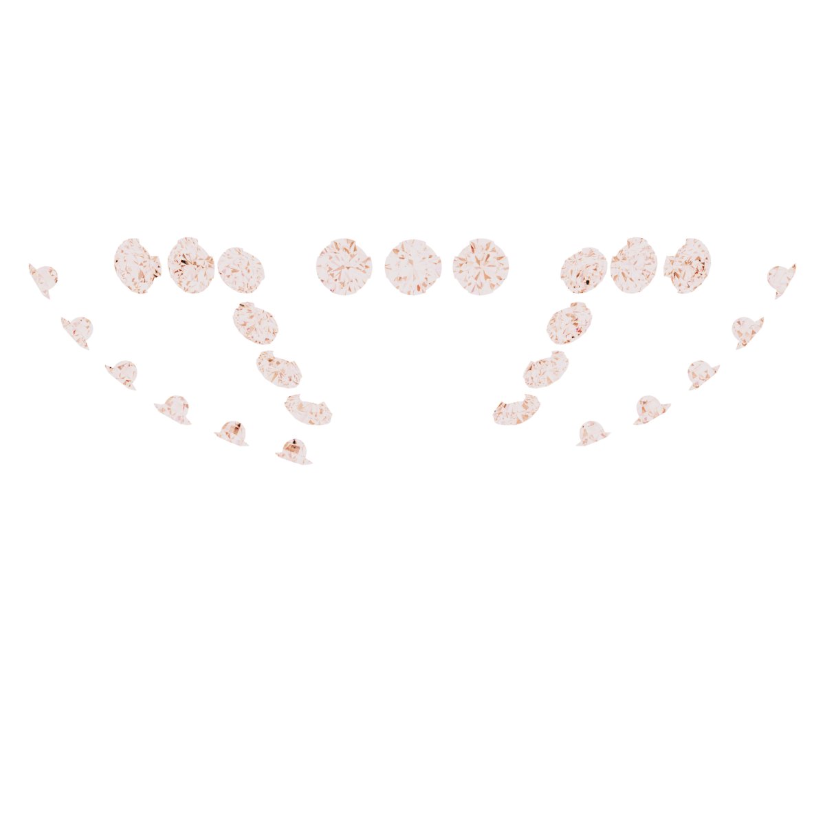 Hidden Halo-Style French-Set Peg Setting