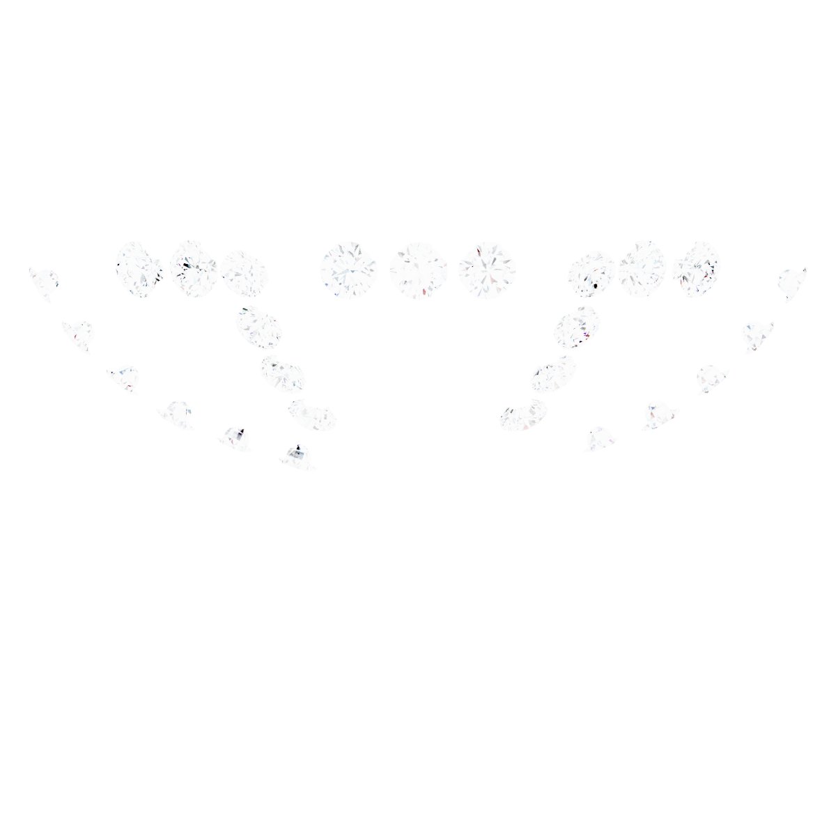 Hidden Halo-Style French-Set Peg Setting