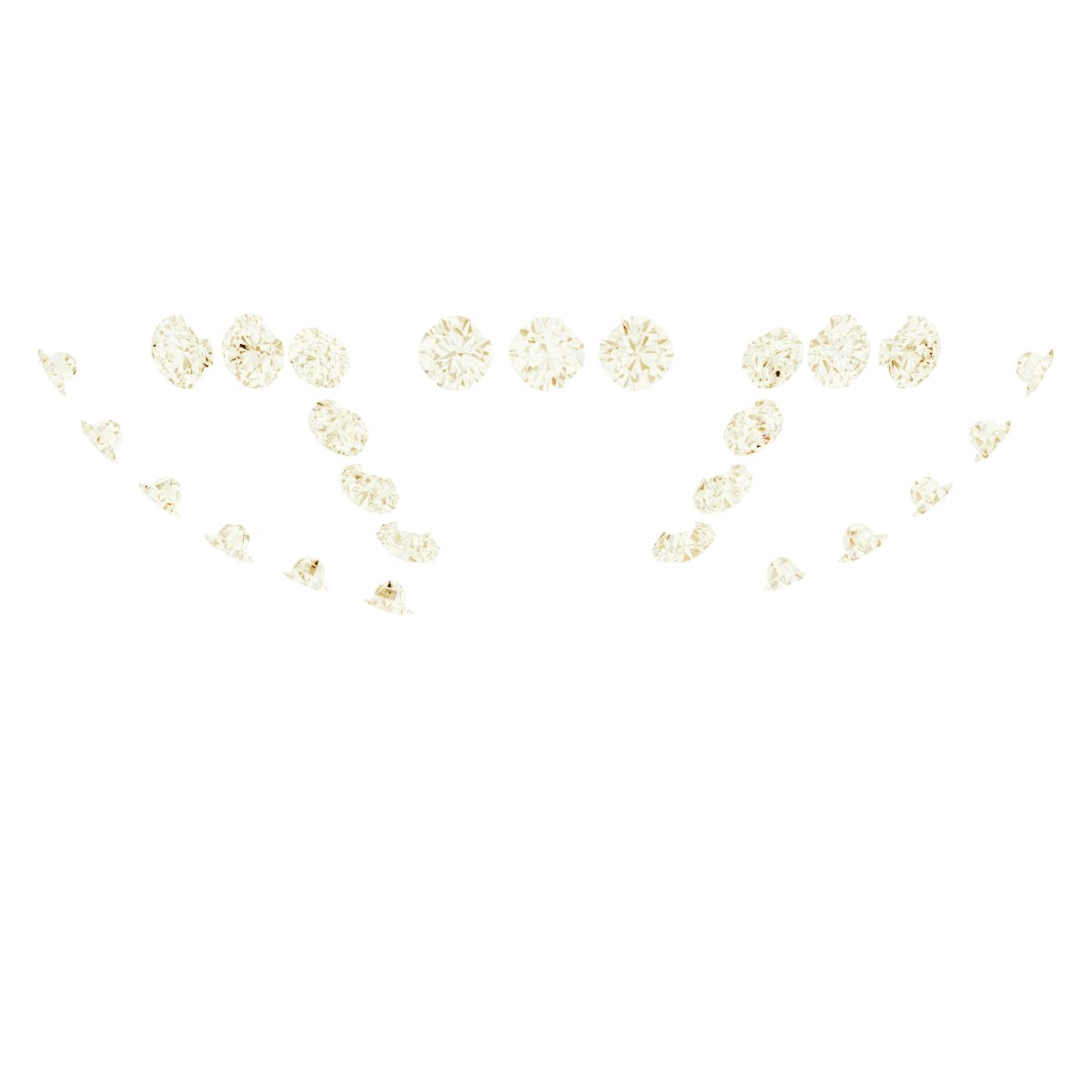Hidden Halo-Style French-Set Peg Setting
