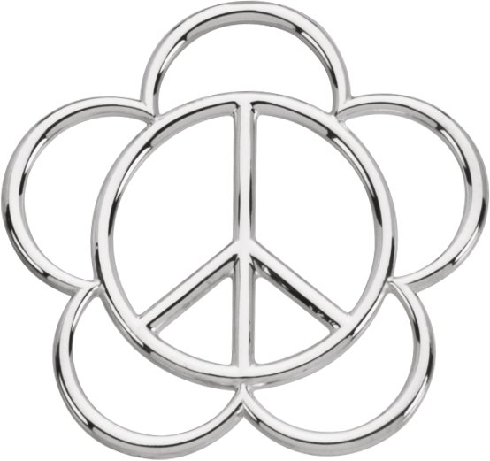 Peace Sign Pendant