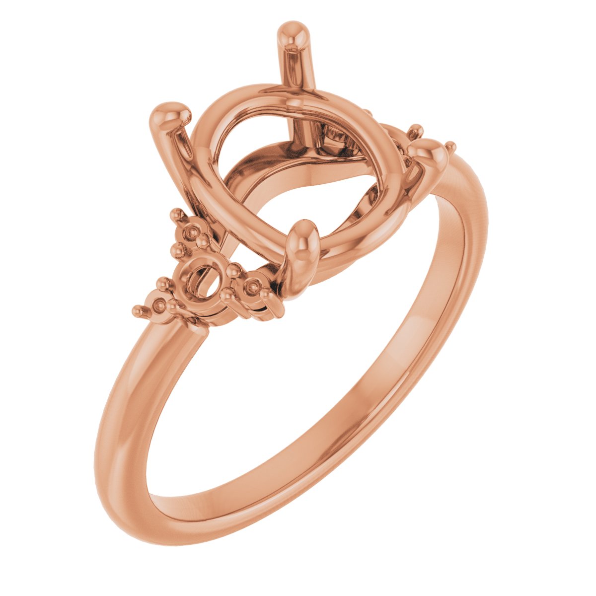 Accented Engagement Ring or Band