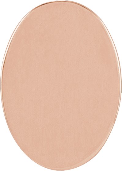 Engravable Oval Trim