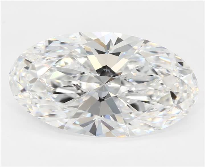 2.79 CT Oval Lab-Grown Diamond Surrey Vancouver Canada Langley Burnaby Richmond