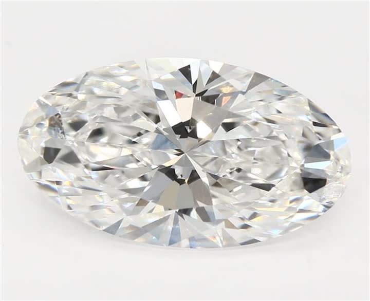 2.58 CT Oval Lab-Grown Diamond Surrey Vancouver Canada Langley Burnaby Richmond
