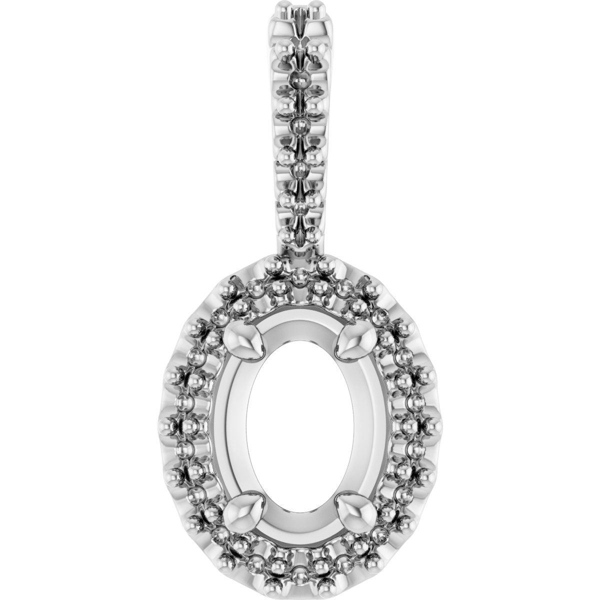 Halo-Style Pendant