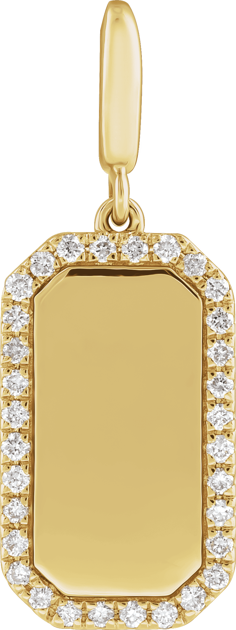 engravable charm