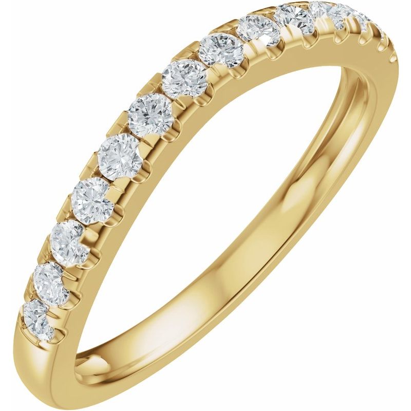 Accented Double-Row Engagement Ring or Band