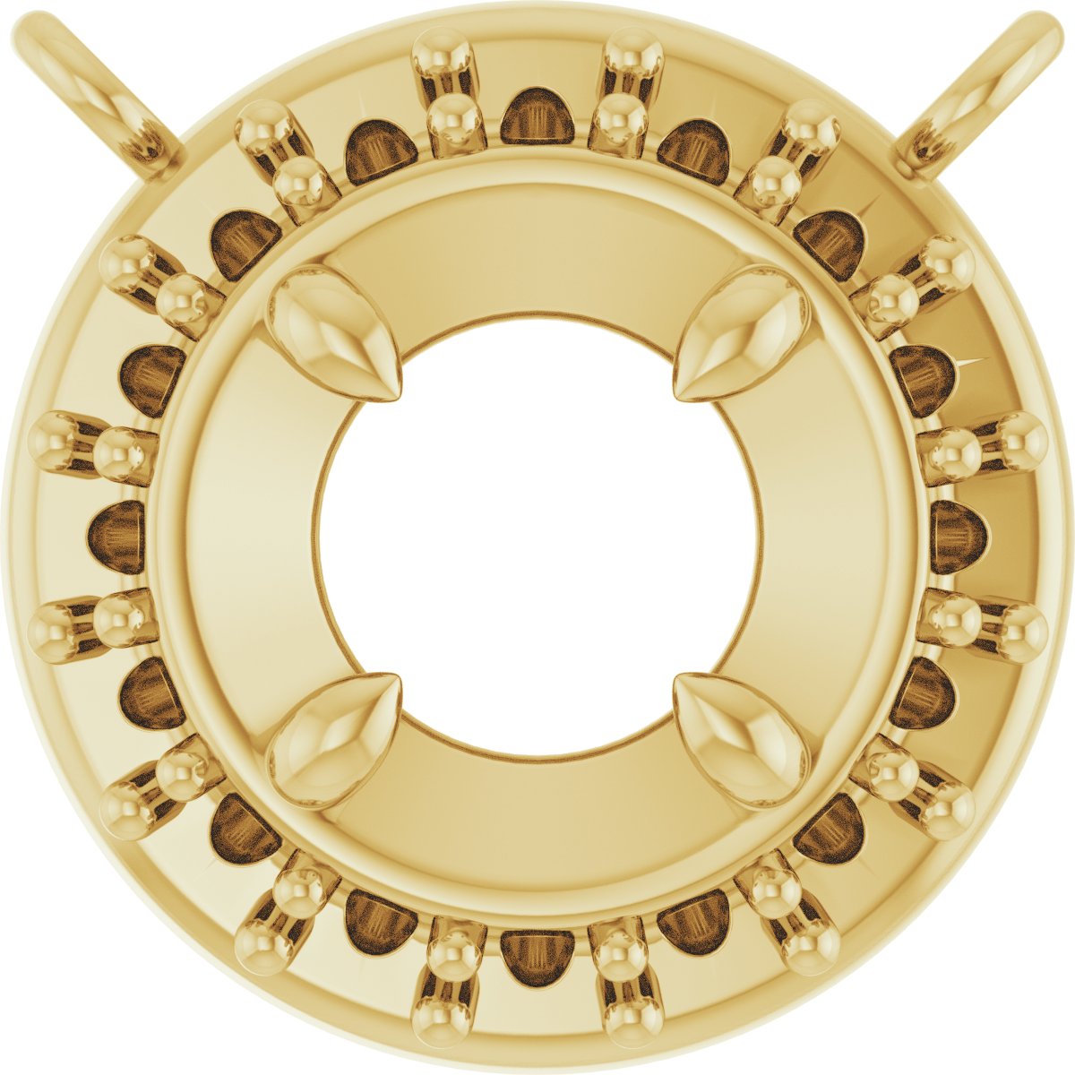 Halo-Style Necklace Center
