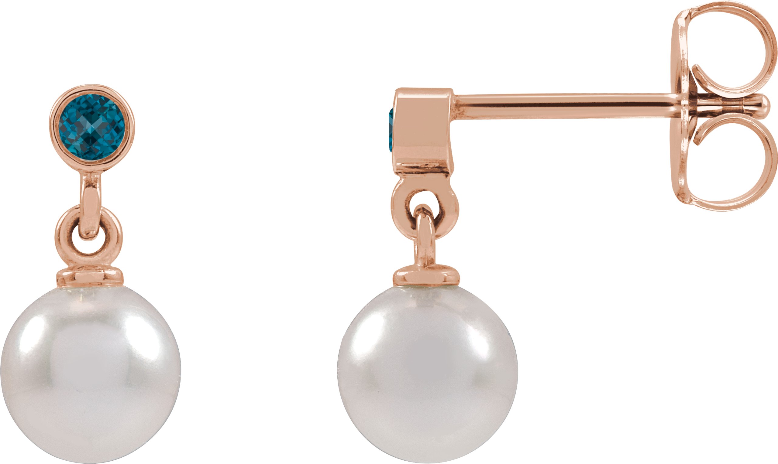 Accented Pearl Earrings