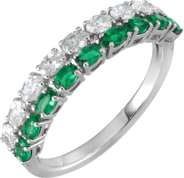 emerald diamond ring