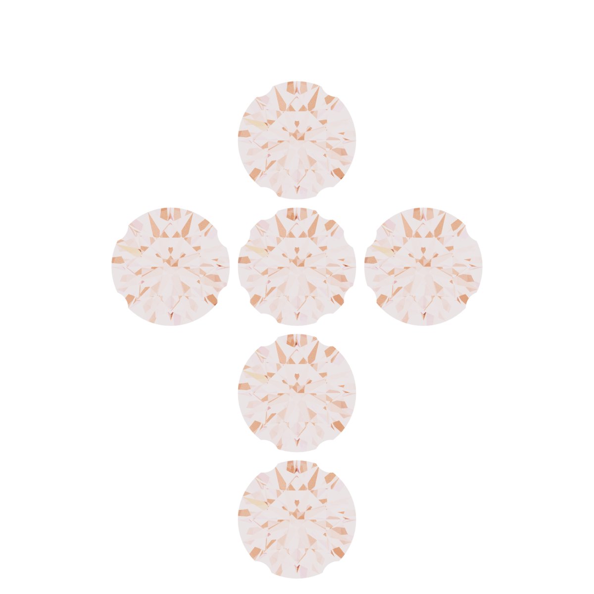 Accented Cross Dangle