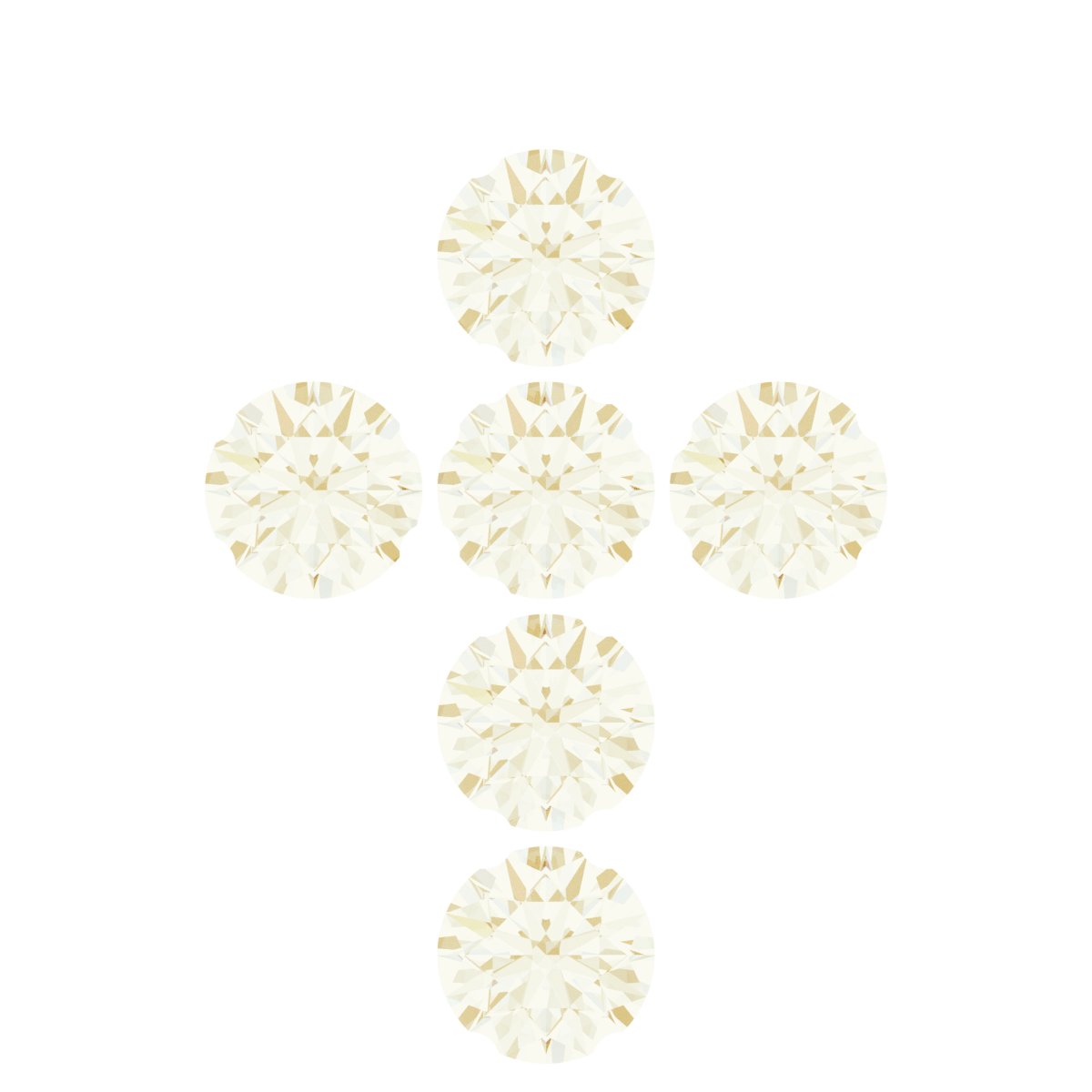 Accented Cross Dangle