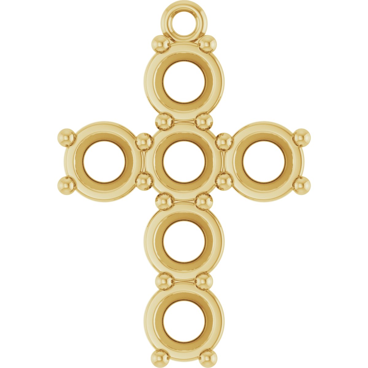 Accented Cross Dangle