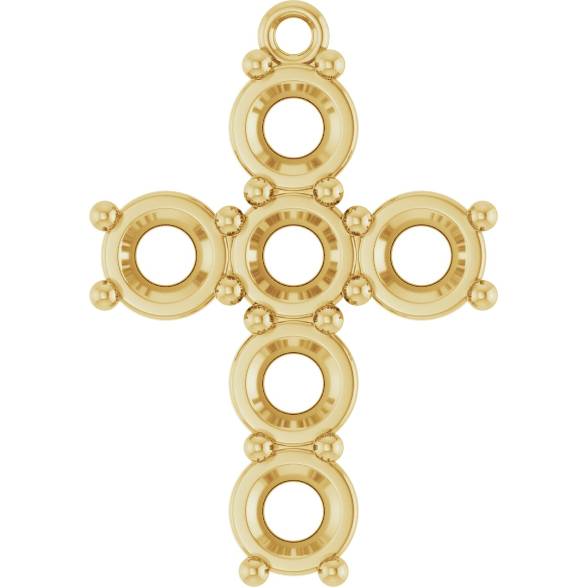Accented Cross Dangle
