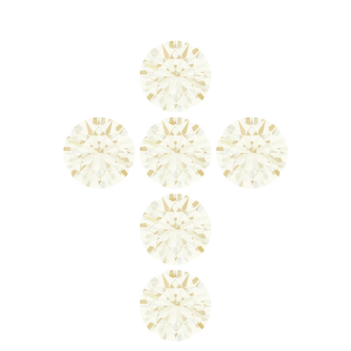 Accented Cross Dangle