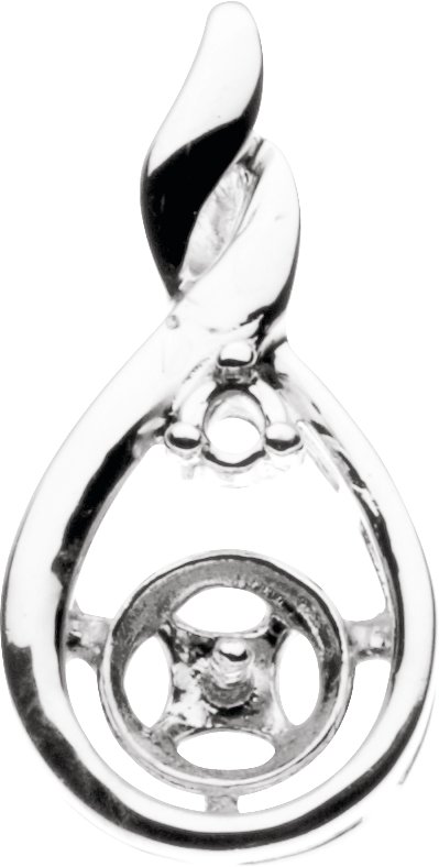 Accented Pearl Pendant