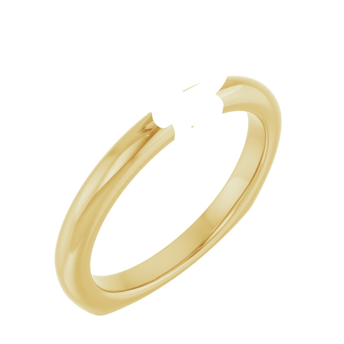 Claw-Prong Euro Shank Engagement Ring