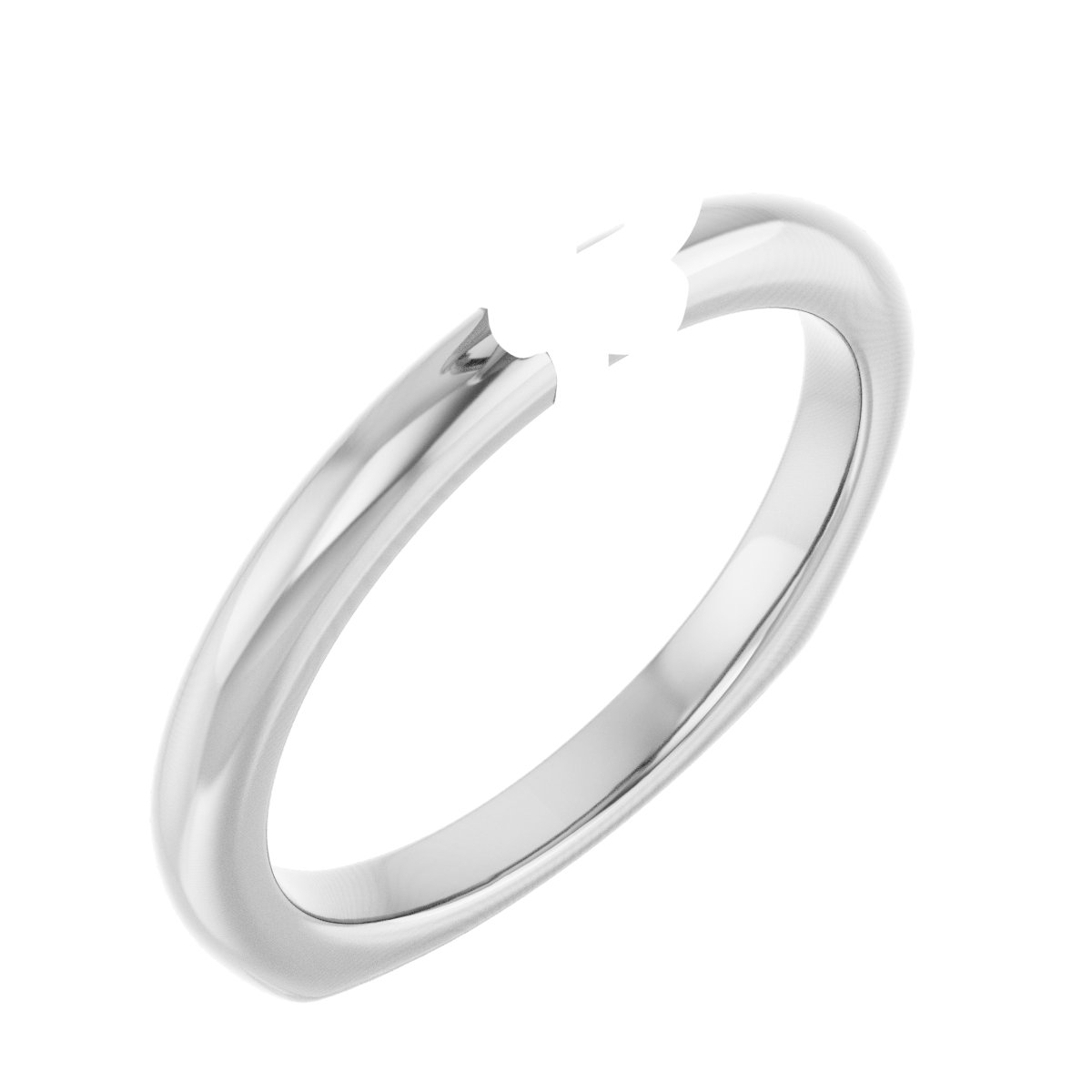 Claw-Prong Euro Shank Engagement Ring