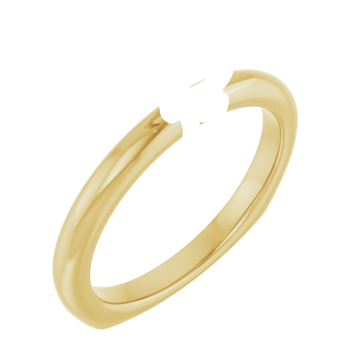 Claw-Prong Euro Shank Engagement Ring