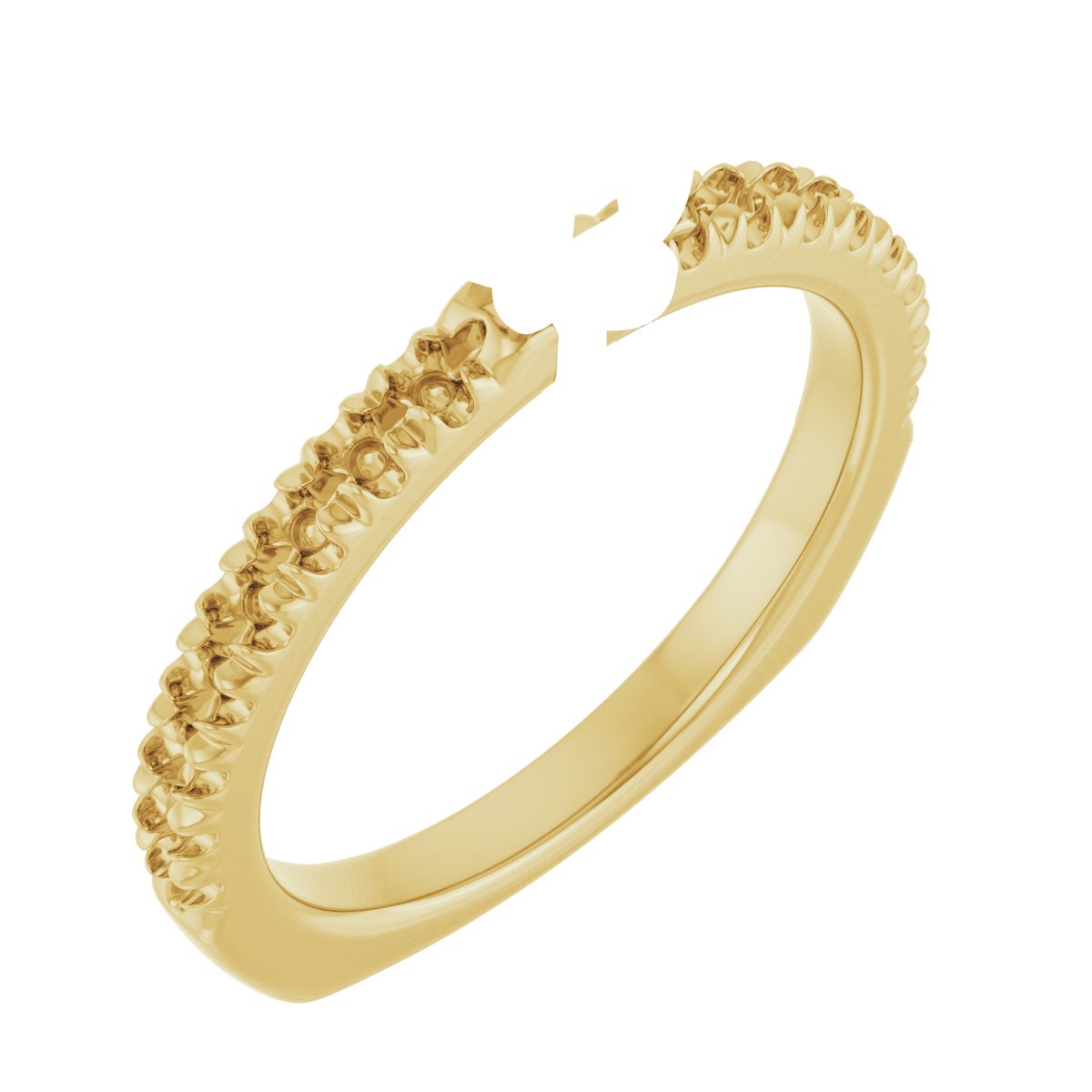Claw-Prong Euro Shank Engagement Ring