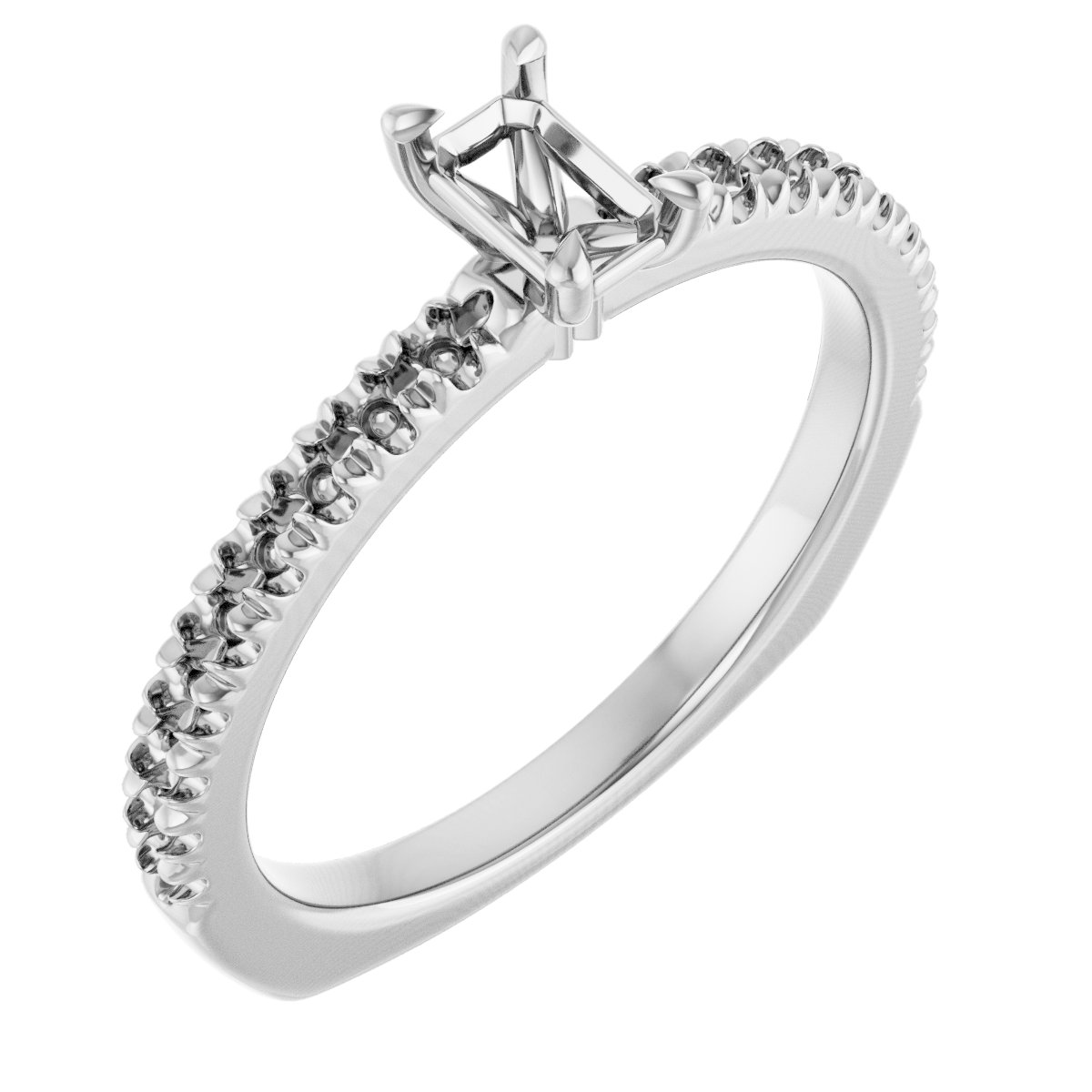 14k White Gold