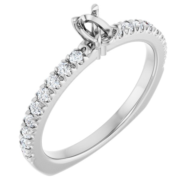 14k White Gold