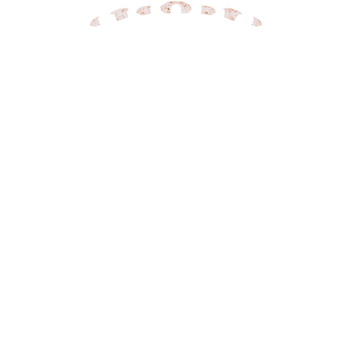 14K Rose Gold 1/10 CTW Lab-Grown Diamond Matching Band