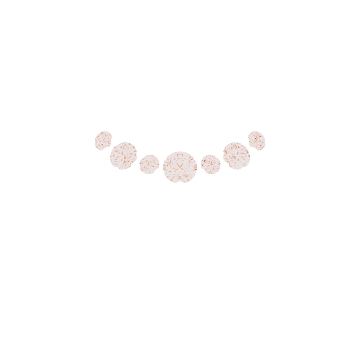 14K Rose Gold 1/10 CTW Lab-Grown Diamond Matching Band