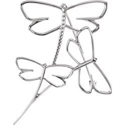 Dragonfly Brooch Mounting