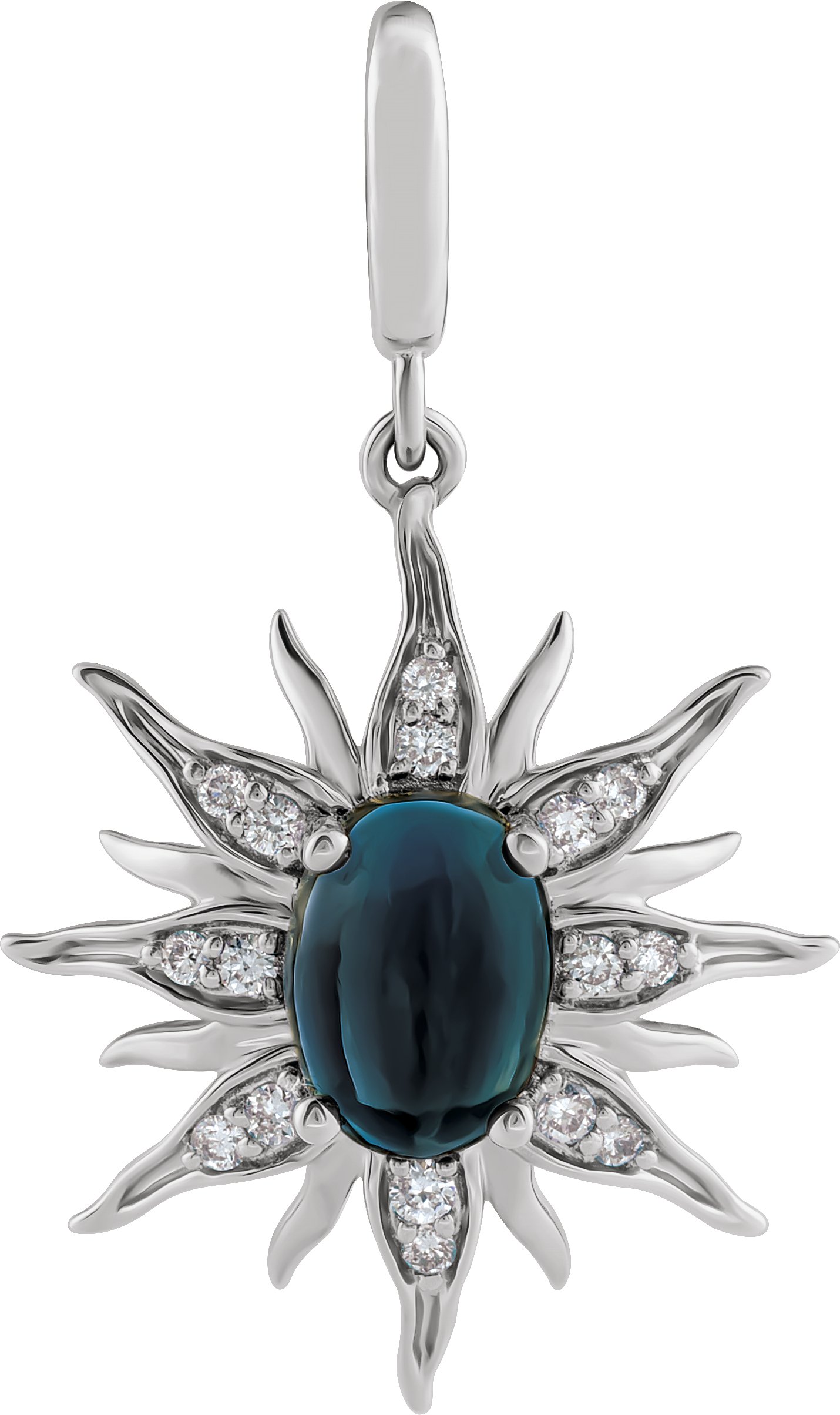 Accented Sun Charm/Pendant