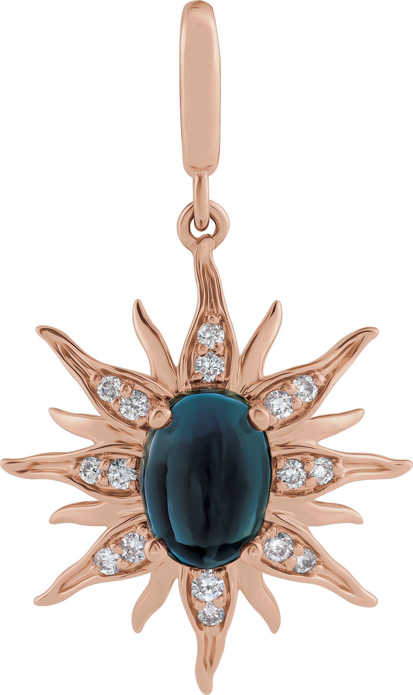 Accented Sun Charm/Pendant