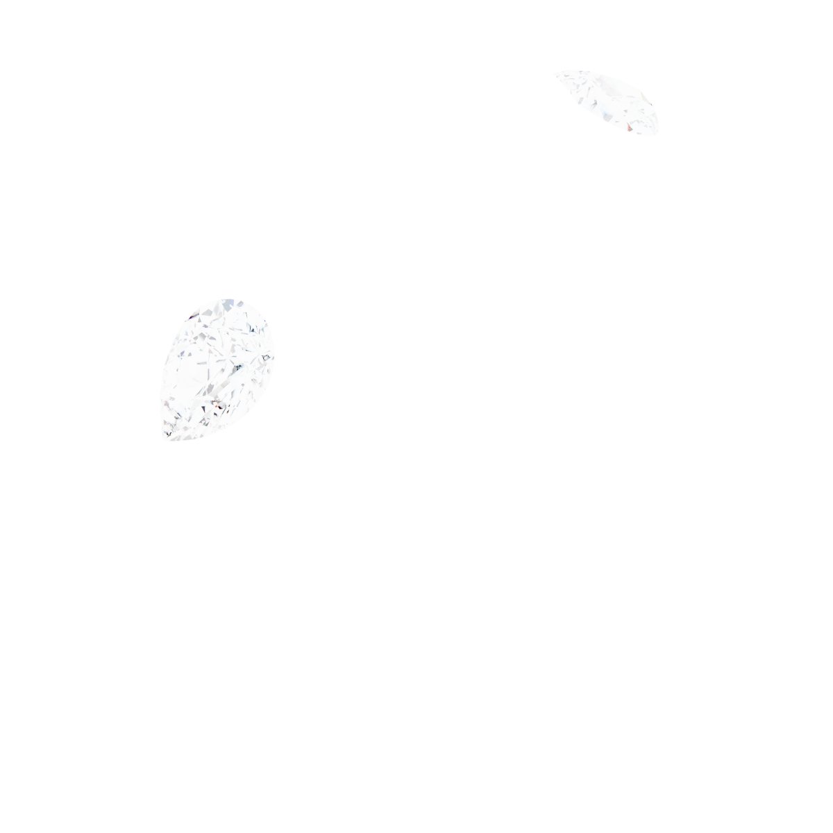 Bezel-Set Three-Stone Engagement Ring
