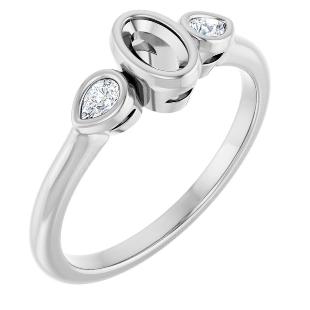 14k White Gold