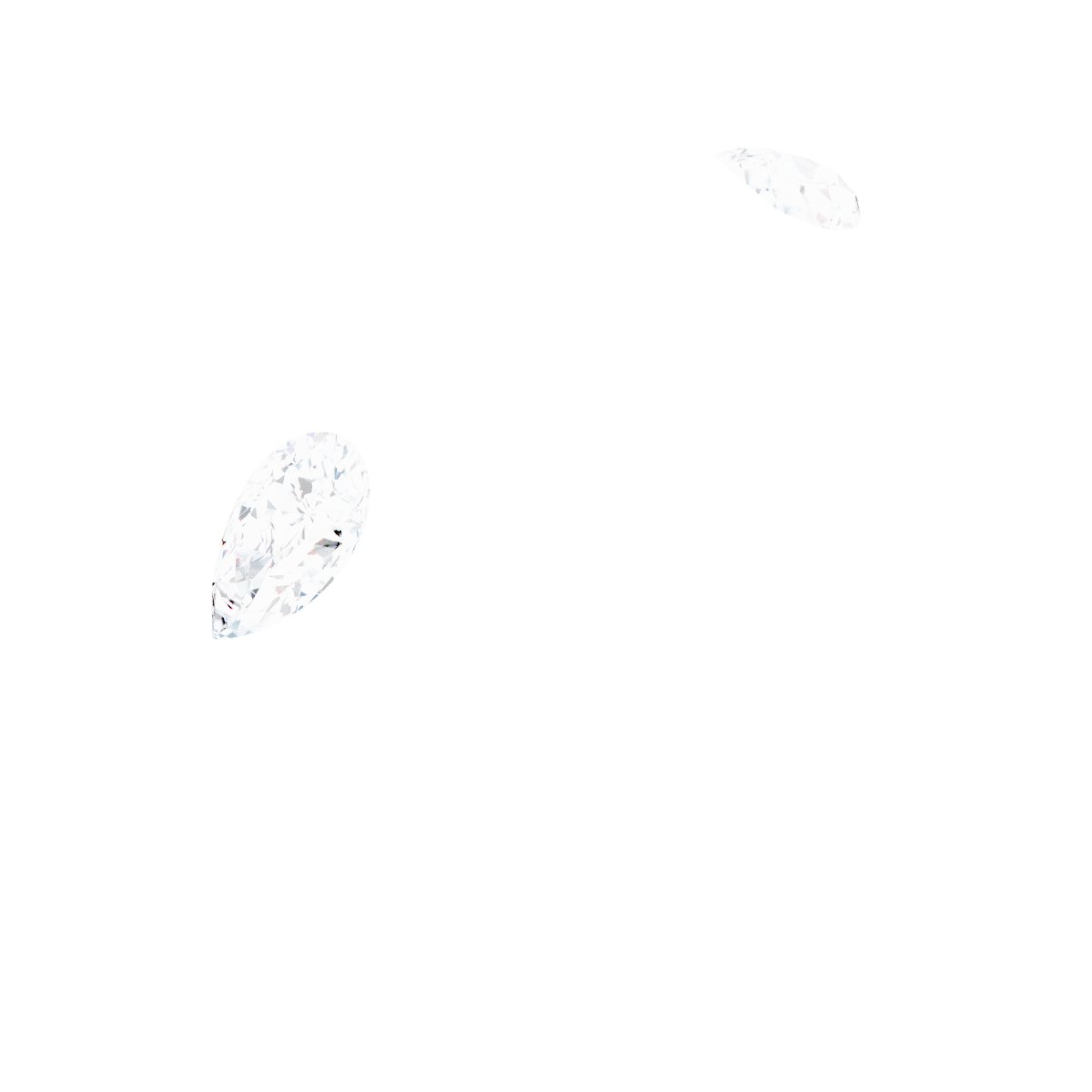 Bezel-Set Three-Stone Engagement Ring