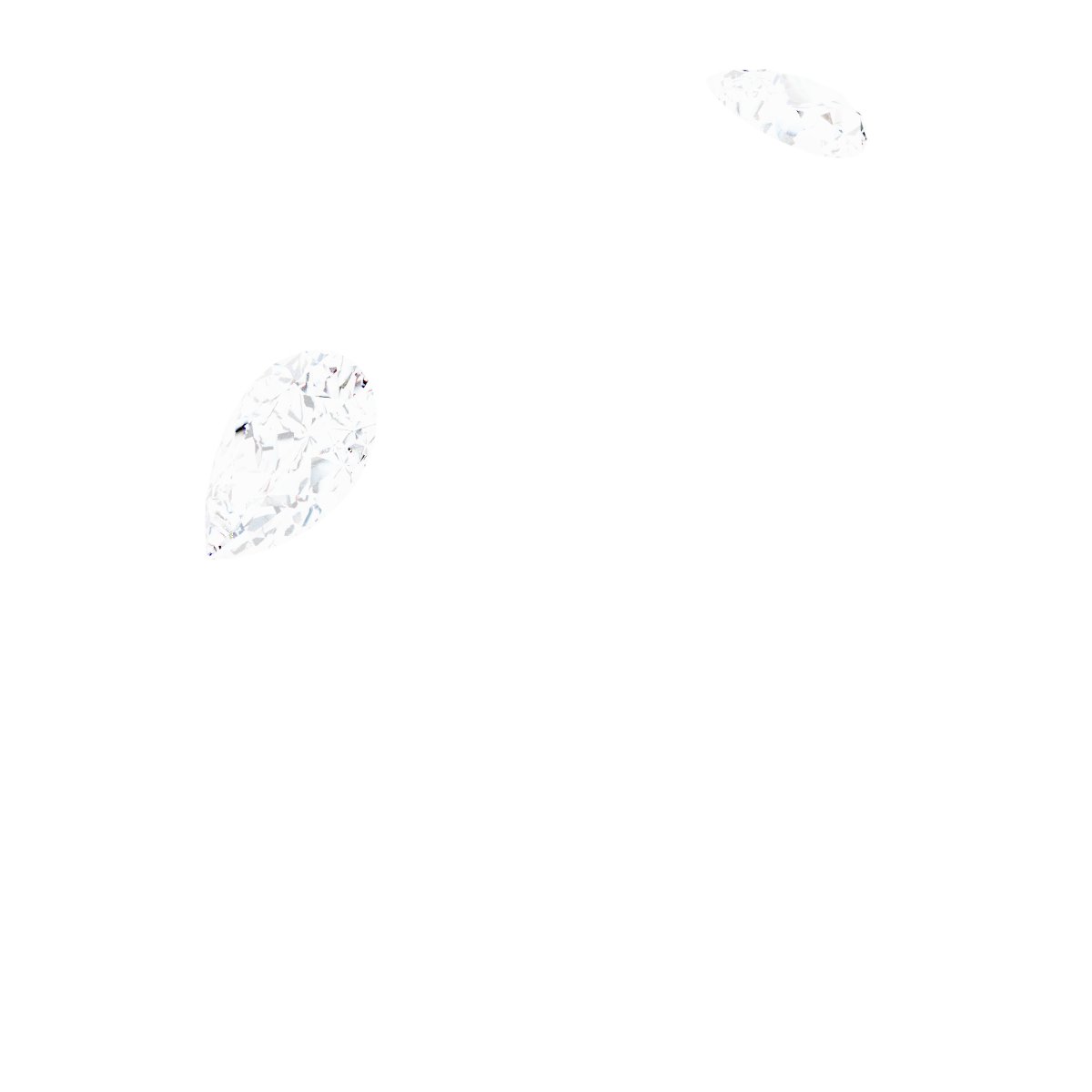 Bezel-Set Three-Stone Engagement Ring