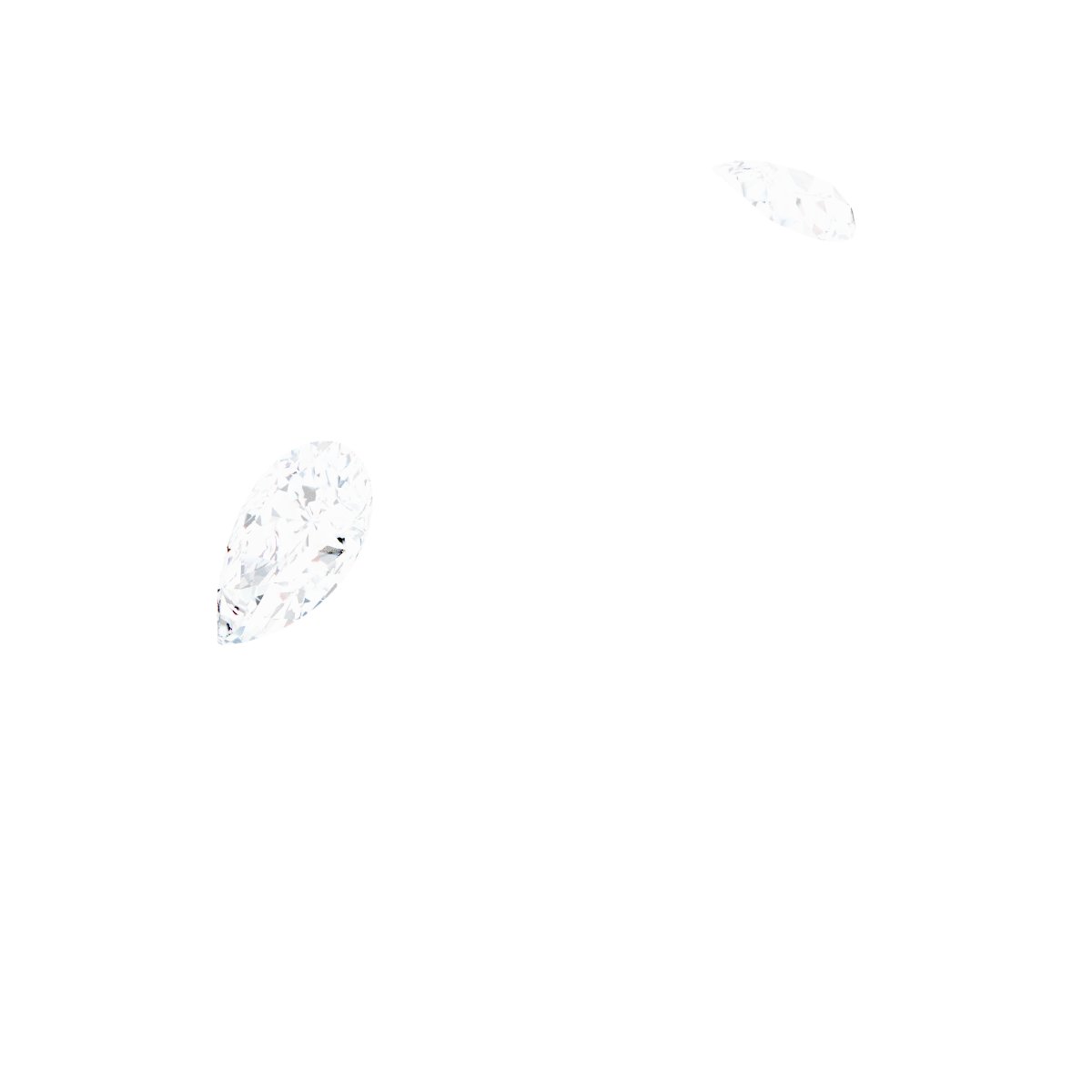 Bezel-Set Three-Stone Engagement Ring