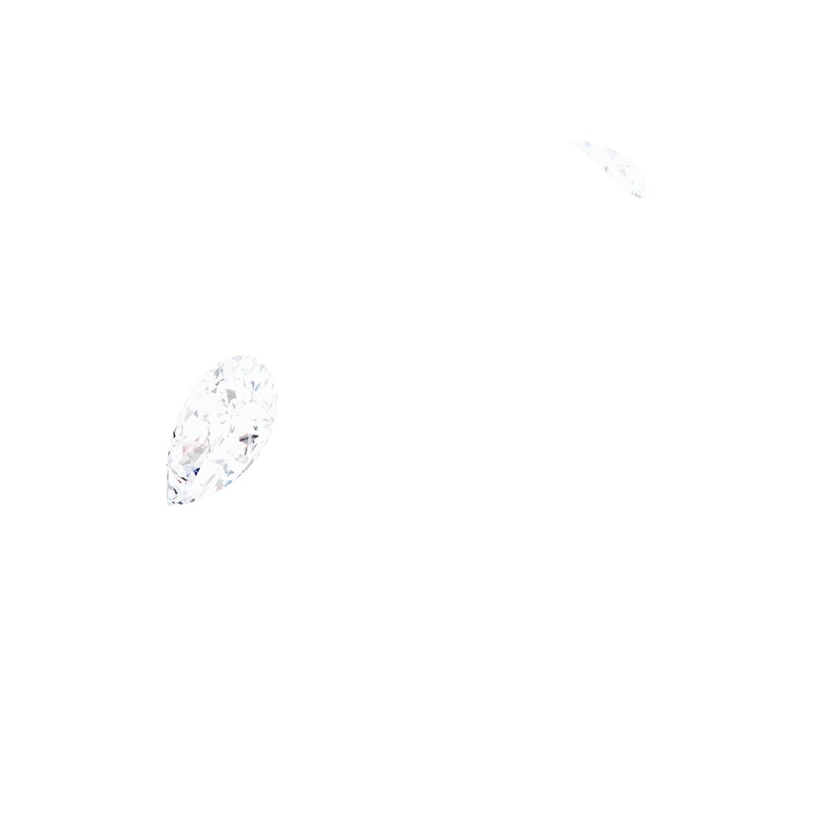 Bezel-Set Three-Stone Engagement Ring